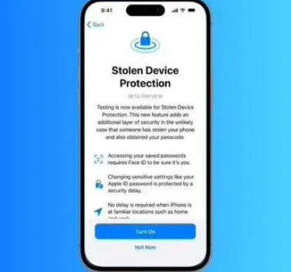 温泉苹果授权维修店分享被盗设备保护功能开启方法