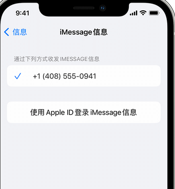 温泉apple维修iPhone上无法正常发送iMessage信息 