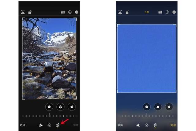 温泉苹果手机维修分享iPhone手机如何使用裁剪功能隐藏照片 
